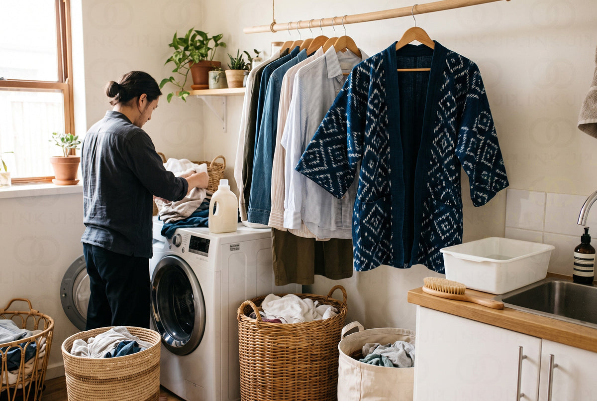 Comment laver et entretenir un haori en coton