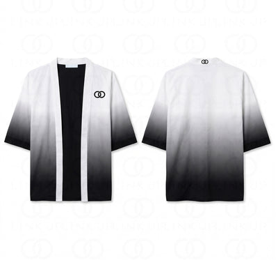 Blanc — veste kimono en coton bio